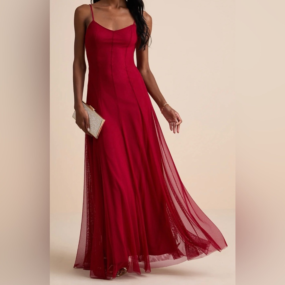 Lulus Elegant Red Dress